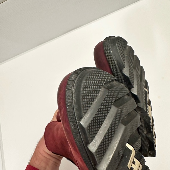 Sorel Joan of Arctic Wedge II Leather Wine Boots Size 8.5 - Picture 14 of 15